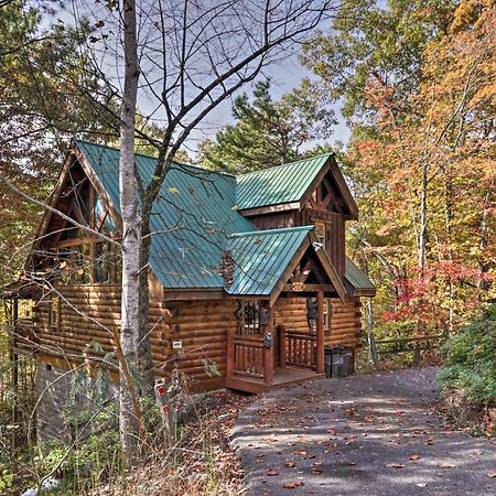 Smoky Mountain Log Cabin 7 Mi To Gatlinburg! Севьервилл Экстерьер фото