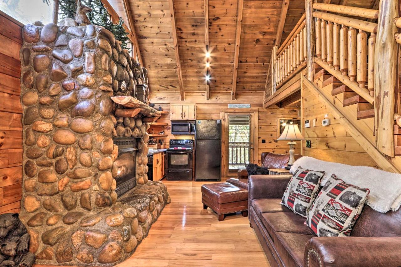 Smoky Mountain Log Cabin 7 Mi To Gatlinburg! Севьервилл Экстерьер фото