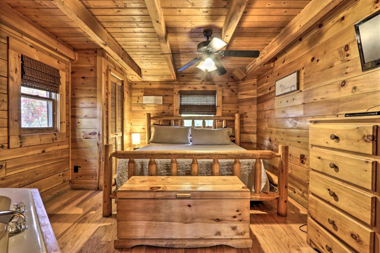 Smoky Mountain Log Cabin 7 Mi To Gatlinburg! Севьервилл Экстерьер фото