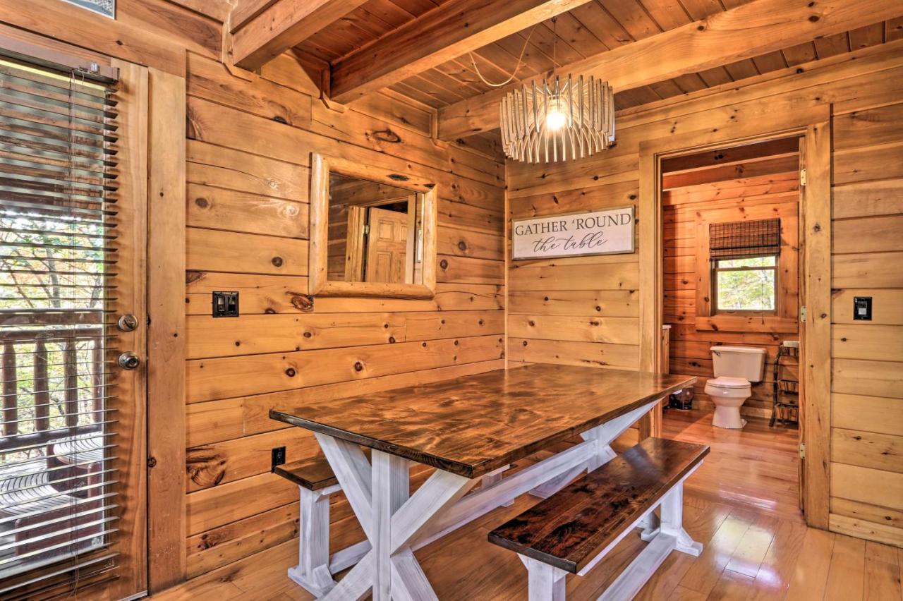 Smoky Mountain Log Cabin 7 Mi To Gatlinburg! Севьервилл Экстерьер фото