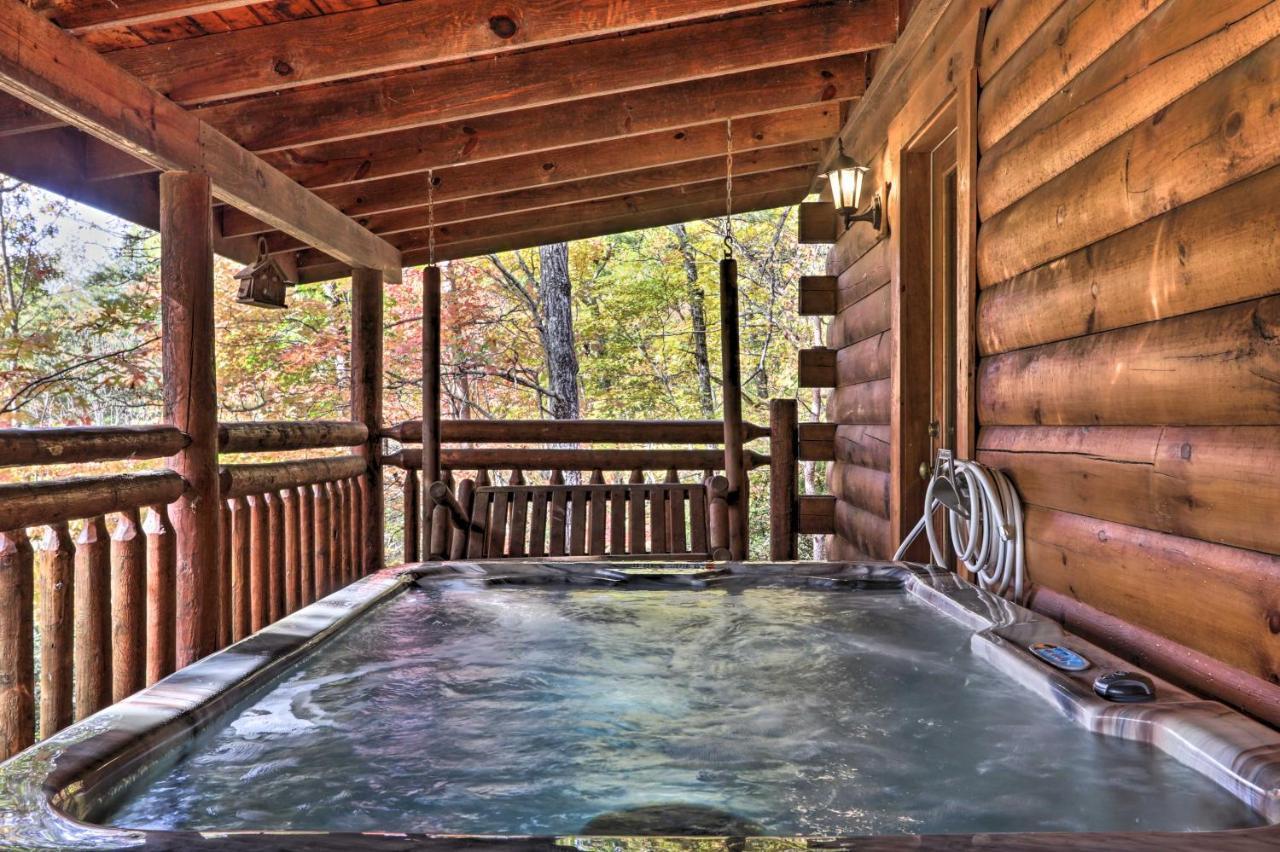 Smoky Mountain Log Cabin 7 Mi To Gatlinburg! Севьервилл Экстерьер фото