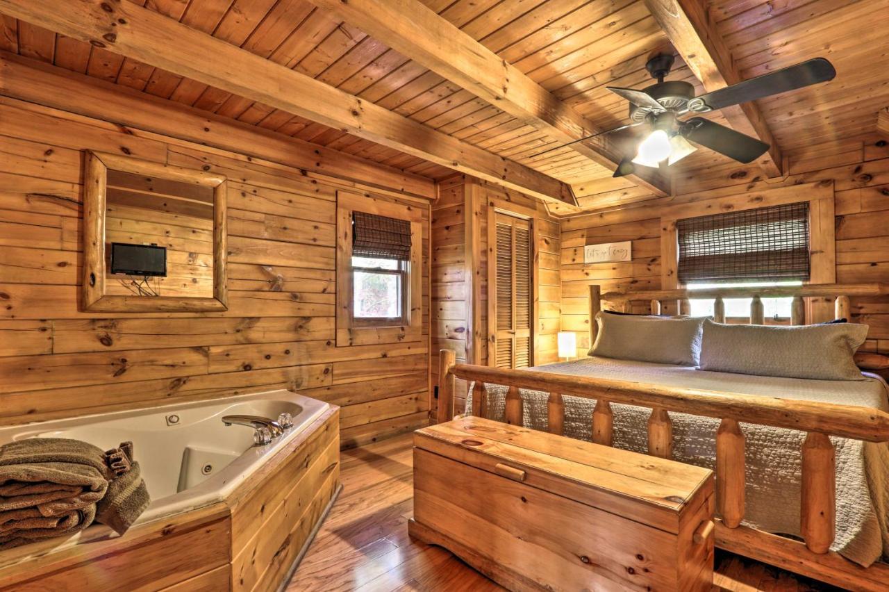 Smoky Mountain Log Cabin 7 Mi To Gatlinburg! Севьервилл Экстерьер фото