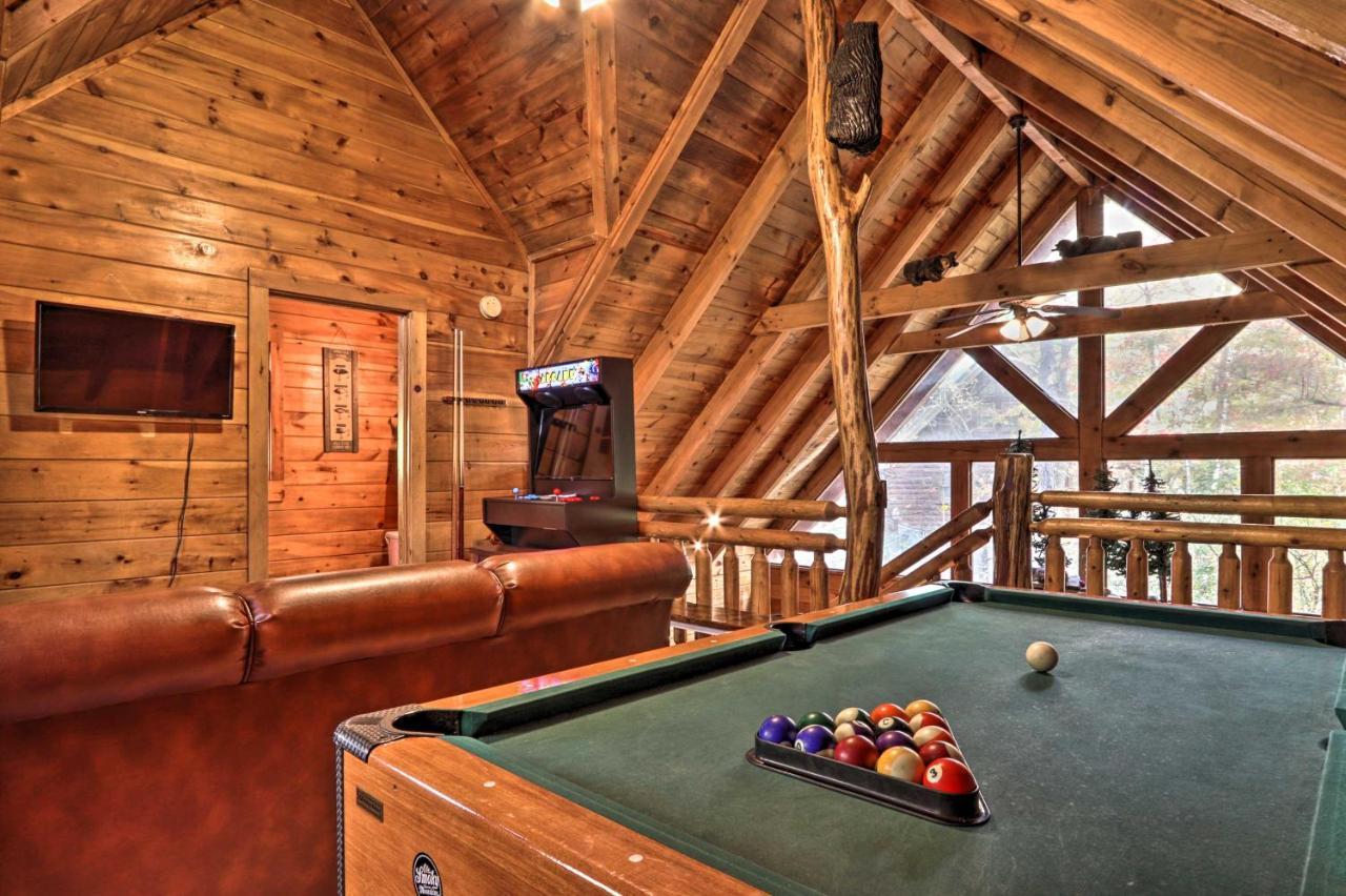 Smoky Mountain Log Cabin 7 Mi To Gatlinburg! Севьервилл Экстерьер фото