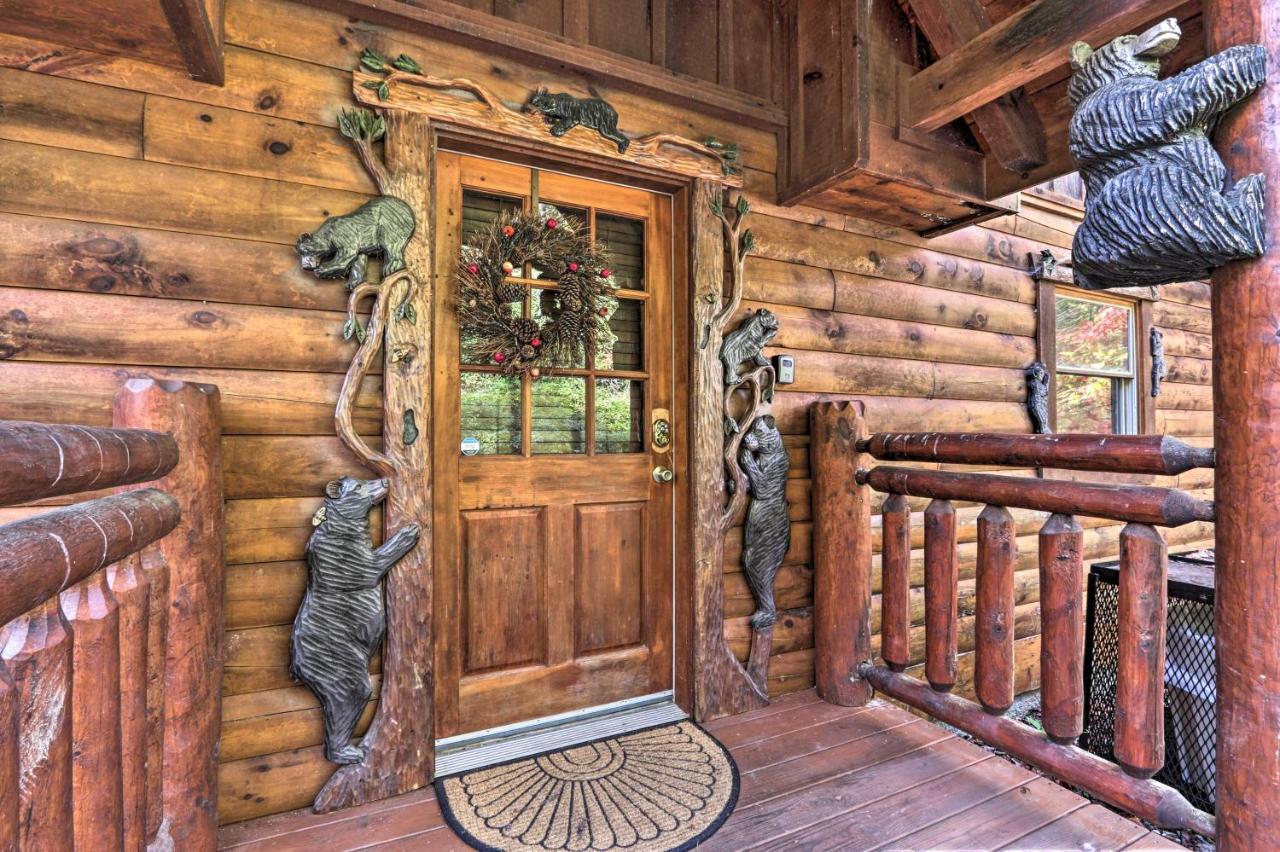 Smoky Mountain Log Cabin 7 Mi To Gatlinburg! Севьервилл Экстерьер фото