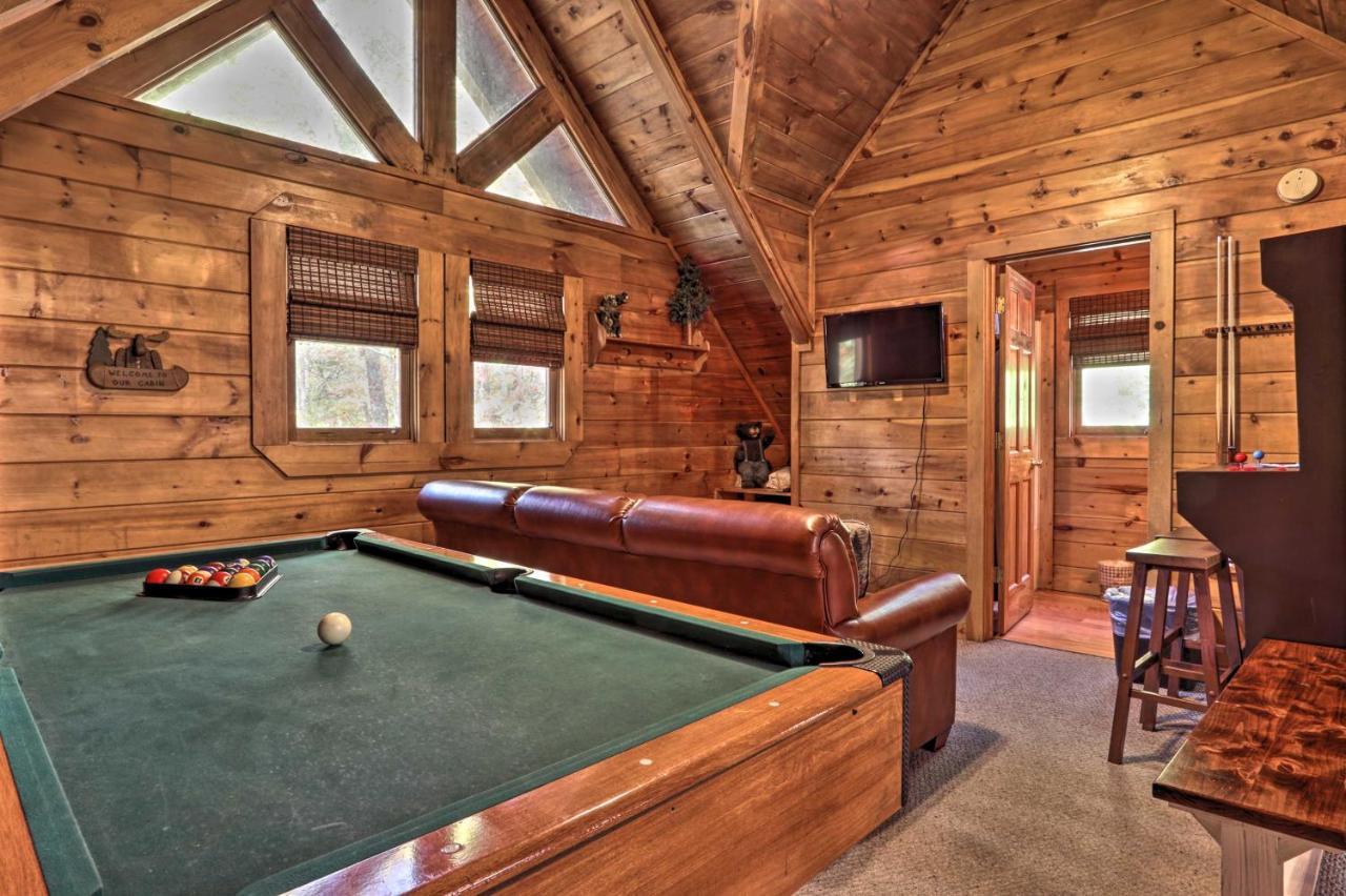 Smoky Mountain Log Cabin 7 Mi To Gatlinburg! Севьервилл Экстерьер фото