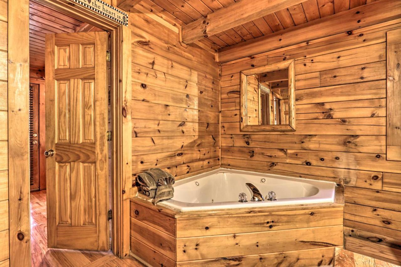 Smoky Mountain Log Cabin 7 Mi To Gatlinburg! Севьервилл Экстерьер фото