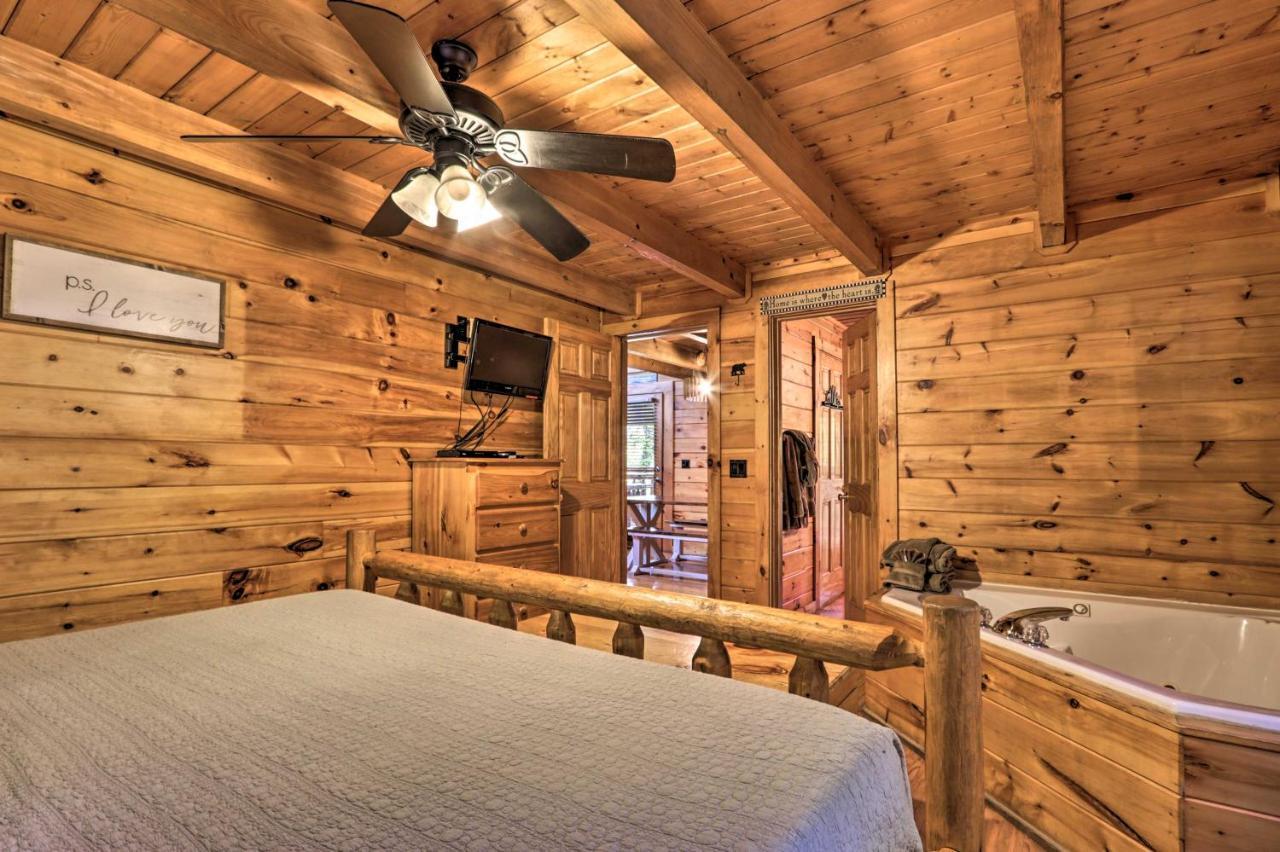 Smoky Mountain Log Cabin 7 Mi To Gatlinburg! Севьервилл Экстерьер фото